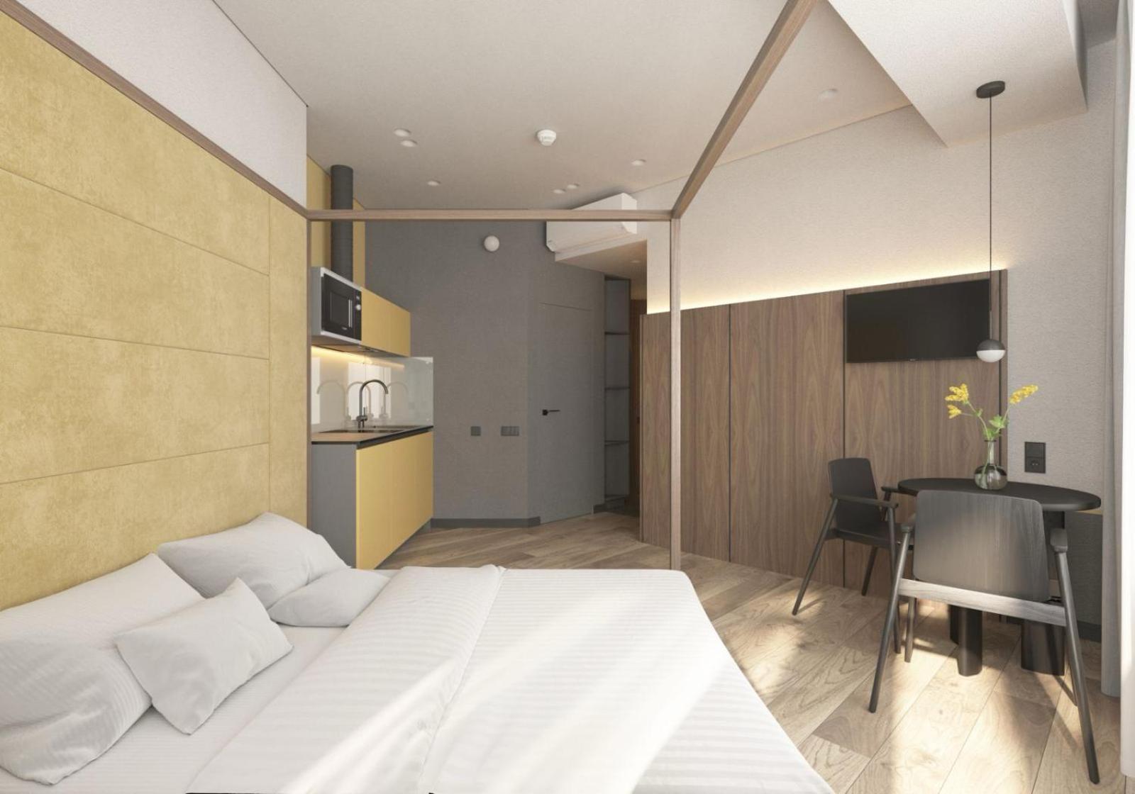 Full House Apart Hotel Rivne Ngoại thất bức ảnh